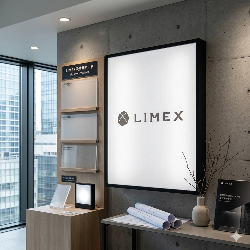 LIMEX半透明ハードの質感・素材感
