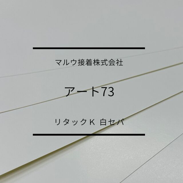 アート73　リタックK　白セパ