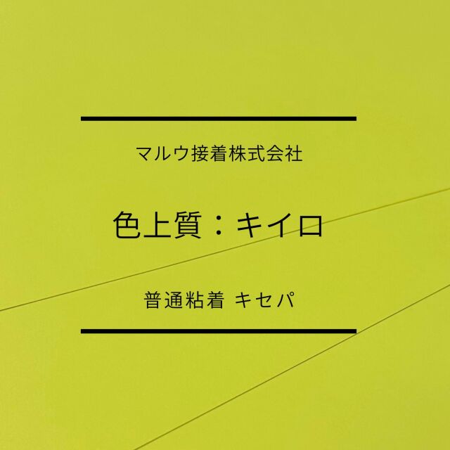 色上タック黄色　普通　キセパ