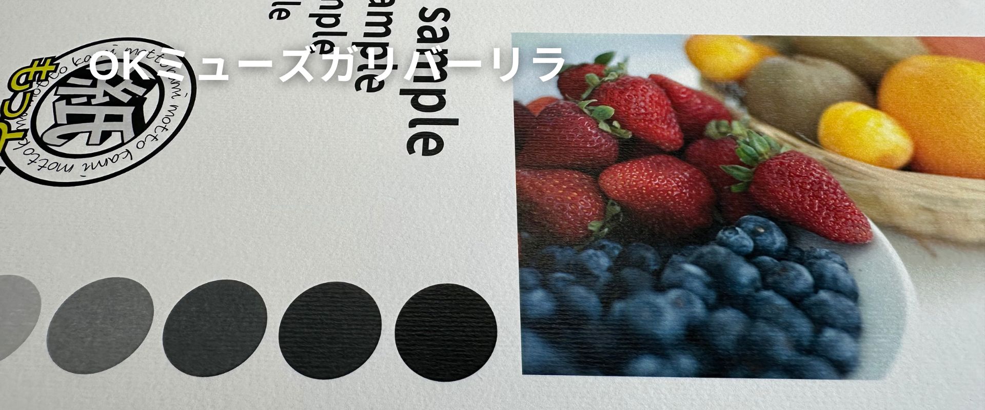 OKミューズガリバーリラの質感・素材感