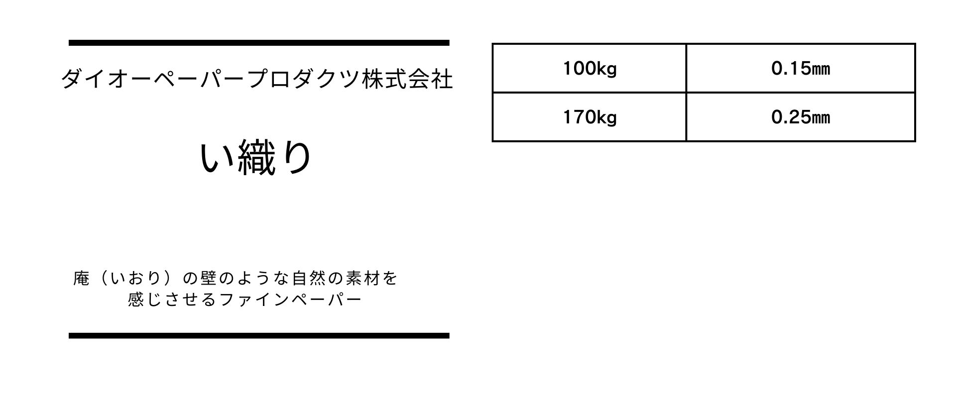 厚さのバリエーションが豊富ない織り